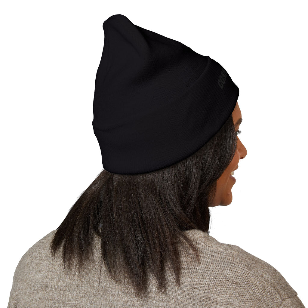 Cosmic Gemz Embroidered Cuffed Beanie