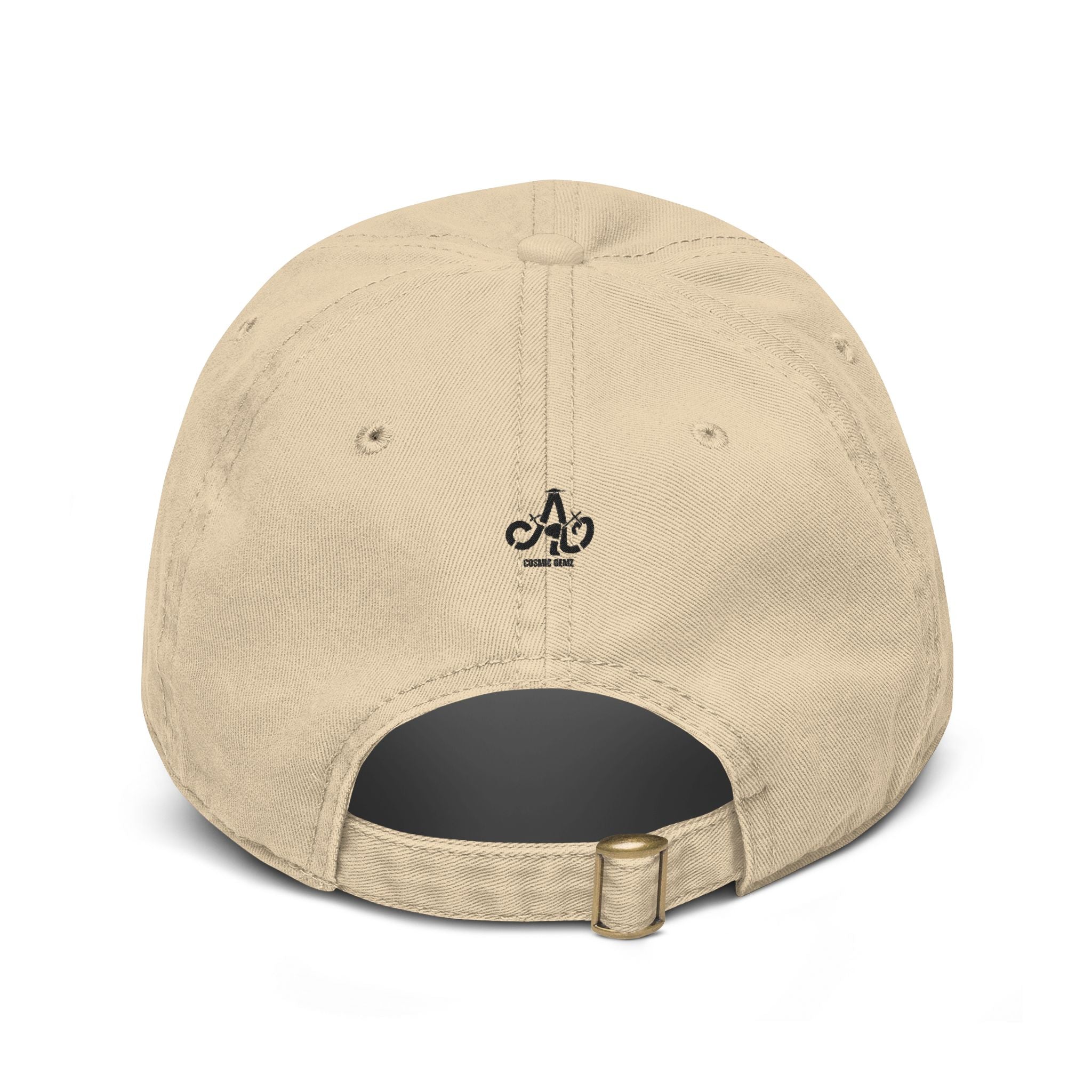 Queen Sewz Embroidered Washed Baseball Cap — Pink Accent Crown Hat