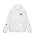Windbreaker Jacket — "Beyond Infinity 9" Graphic Hooded Windbreaker
