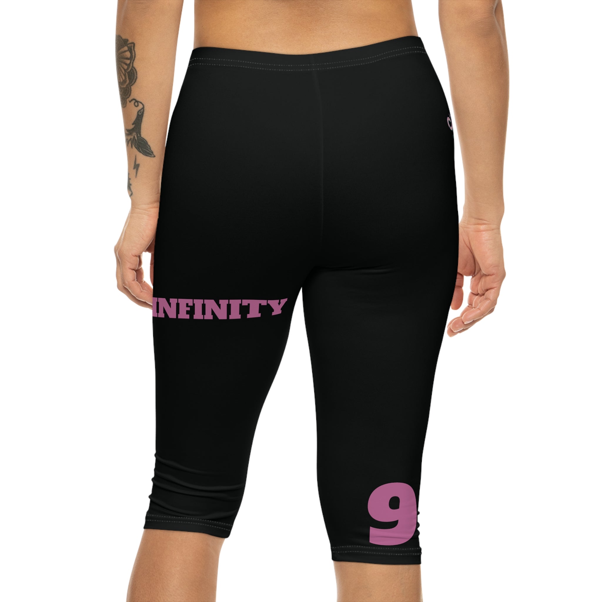 Capri Leggings — “BEYOND INFINITY 9” Athletic Capri for Women